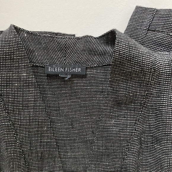 Eileen Fisher Linen/Tencel Kimono - Picture 6 of 8